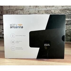 HDTV Antenna Up To 30 Mile Range 1080p HD TV  New